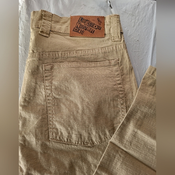 NEW  Vision Street Wear Men's Beige Pants, Size 30x30 - Picture 7 of 7